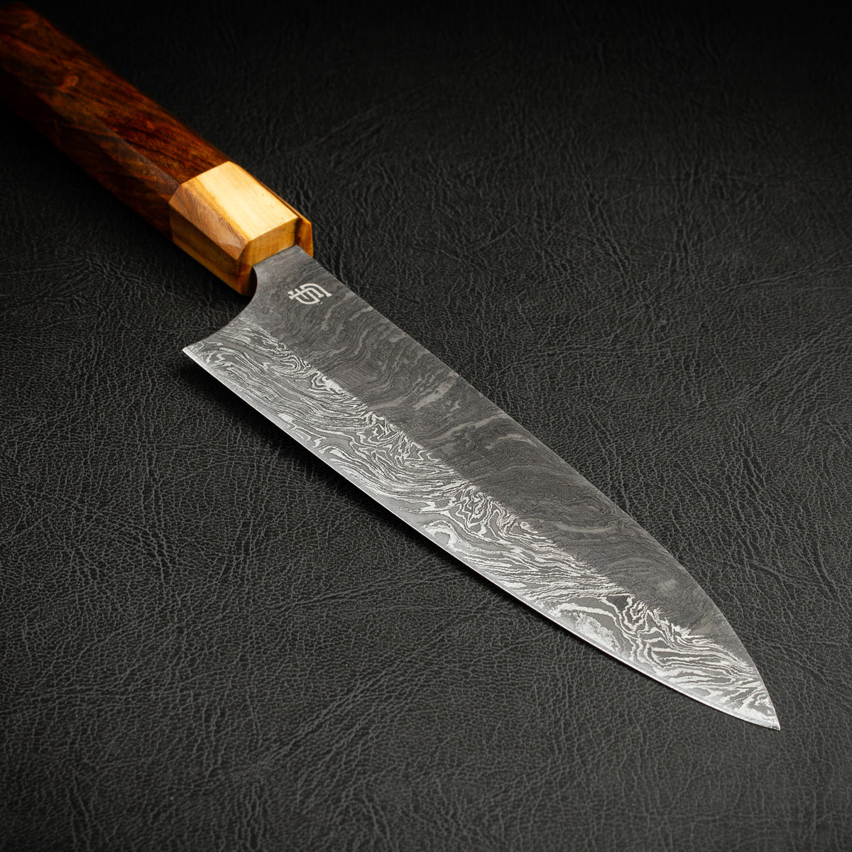 Colter Skinner Damascus Steel Knife – Forseti Steel