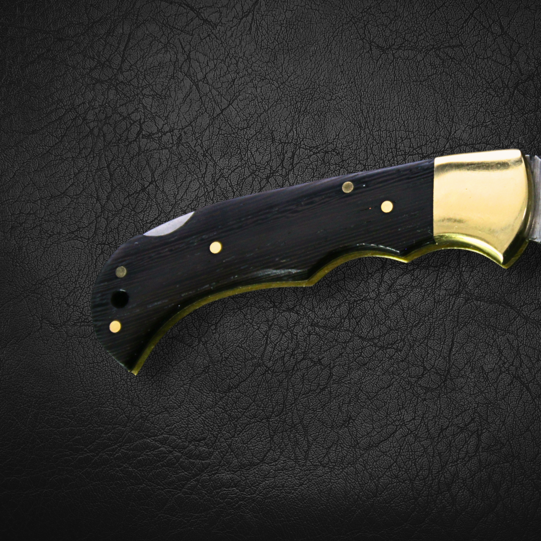 Freuchen EDC Damascus Folding Knife – Forseti Steel