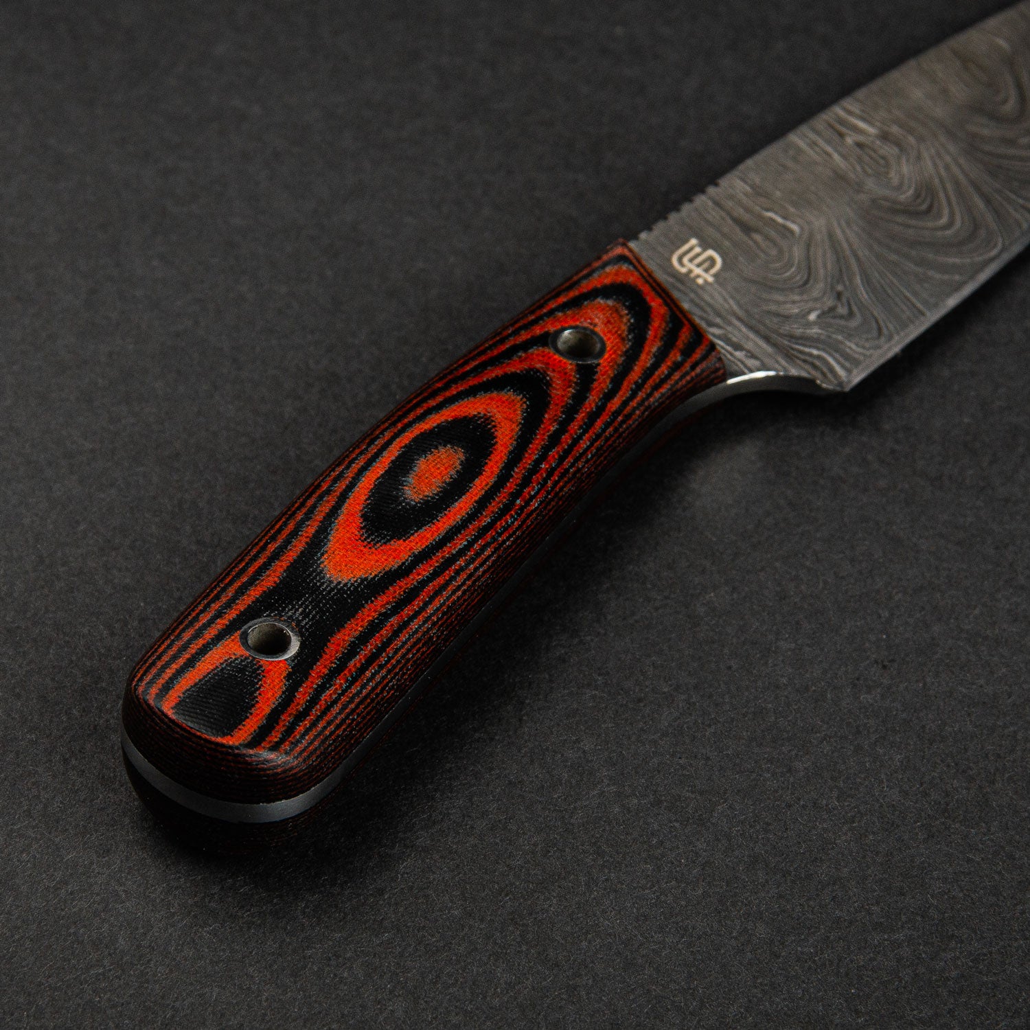 Utility Knife 150mm–Layered Damascus Steel